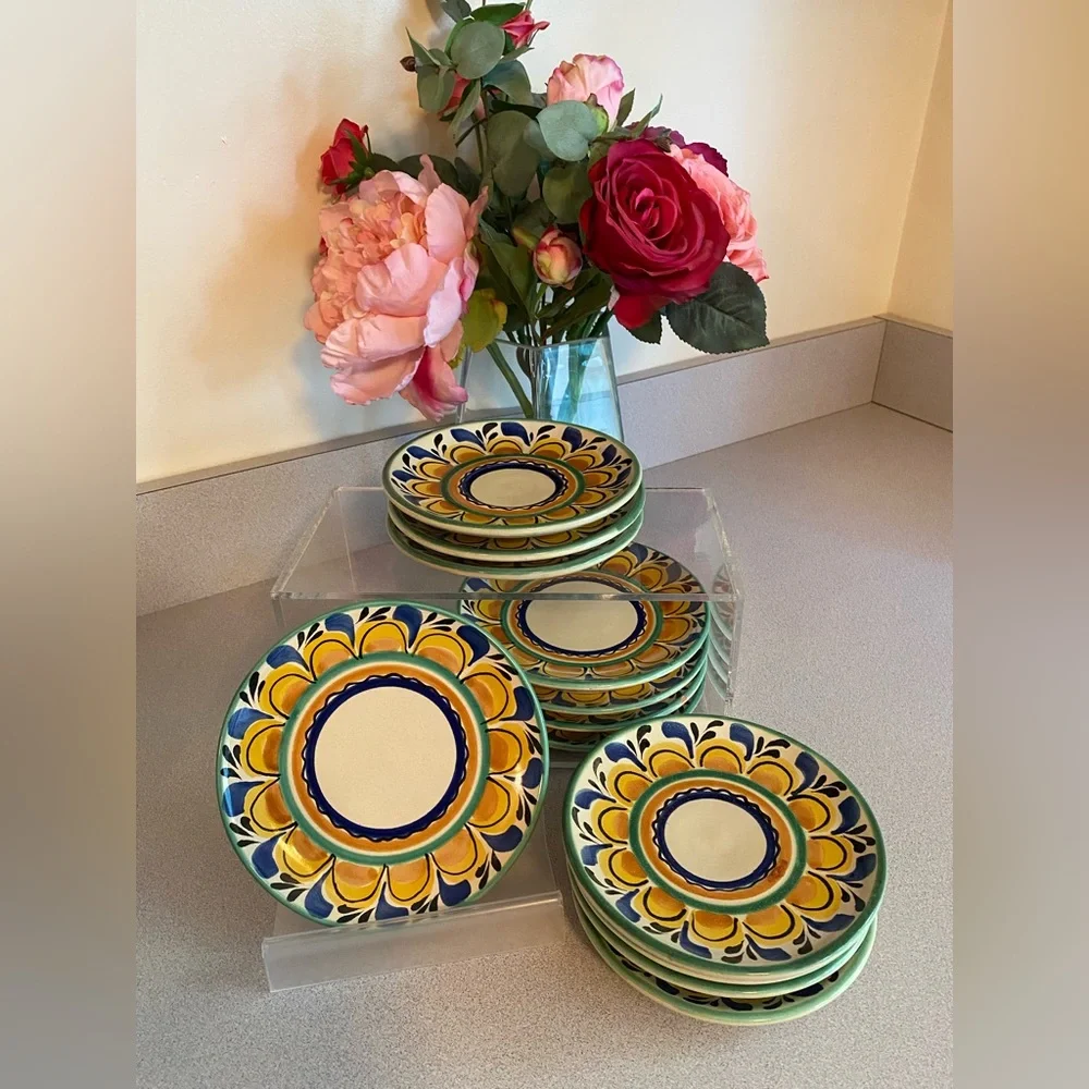 Gorky Gonzalez Hand Painted Talavera Plate